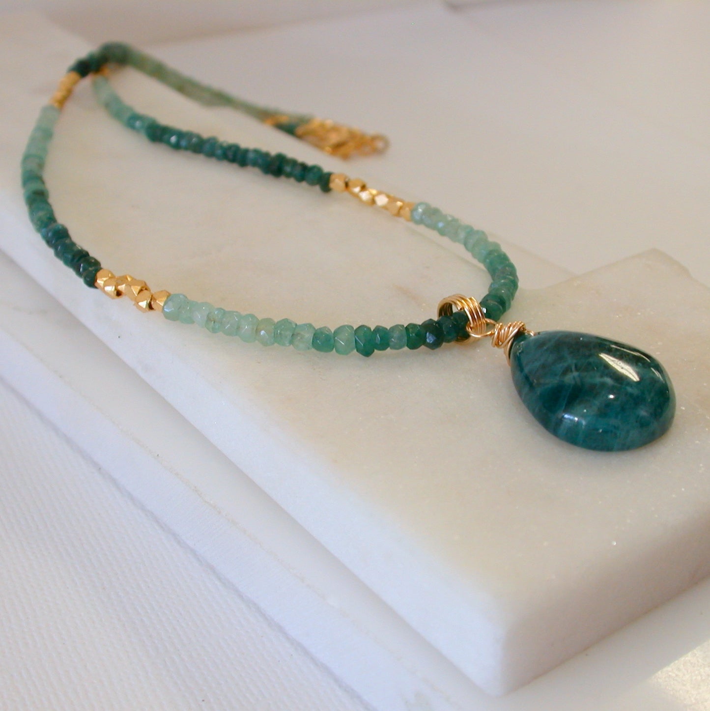 Ombre Beaded Necklace