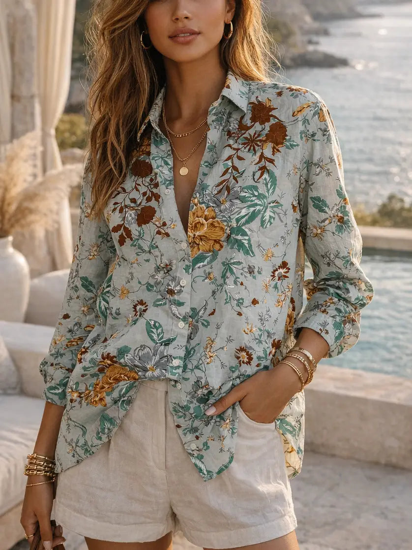 Solea Coastal Bloom Shirt