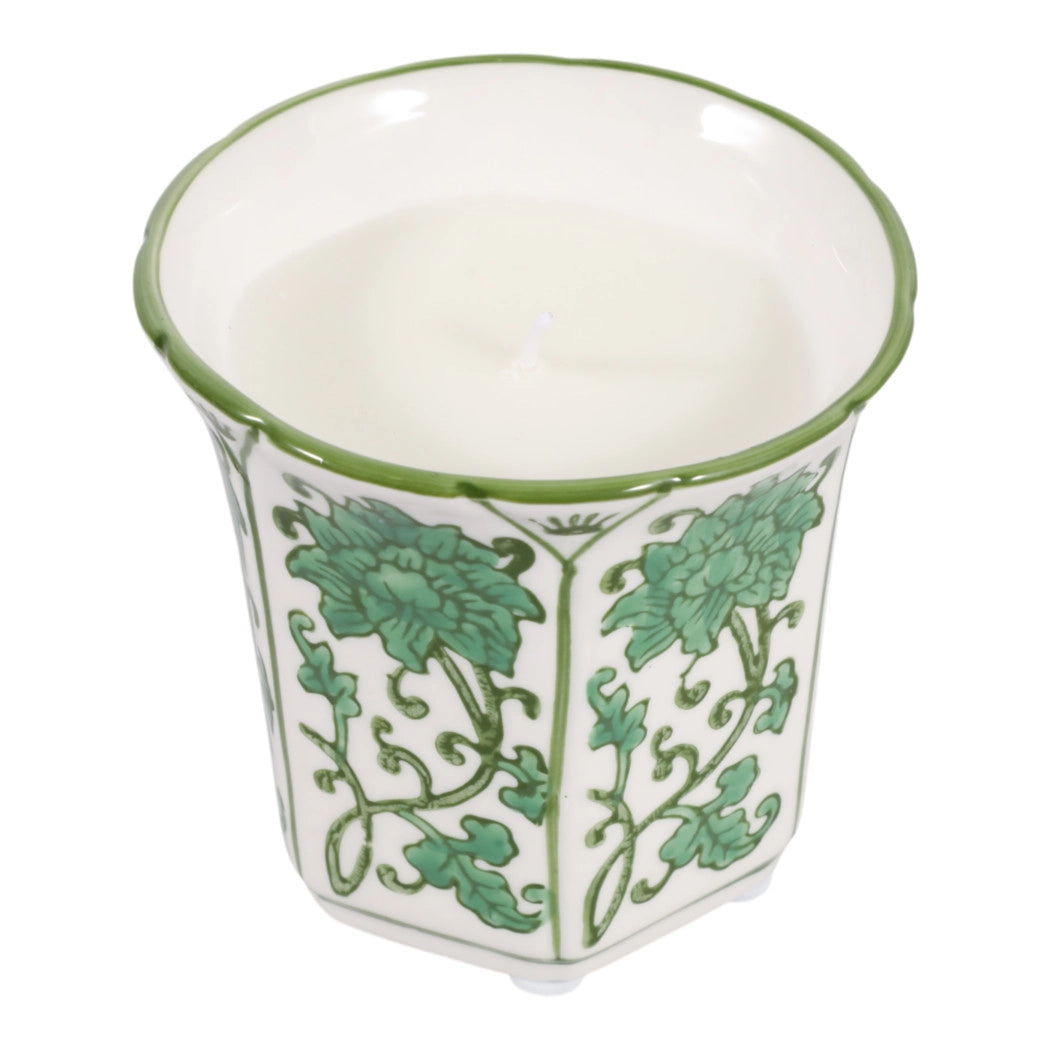 Lavender Verbena Green Candle