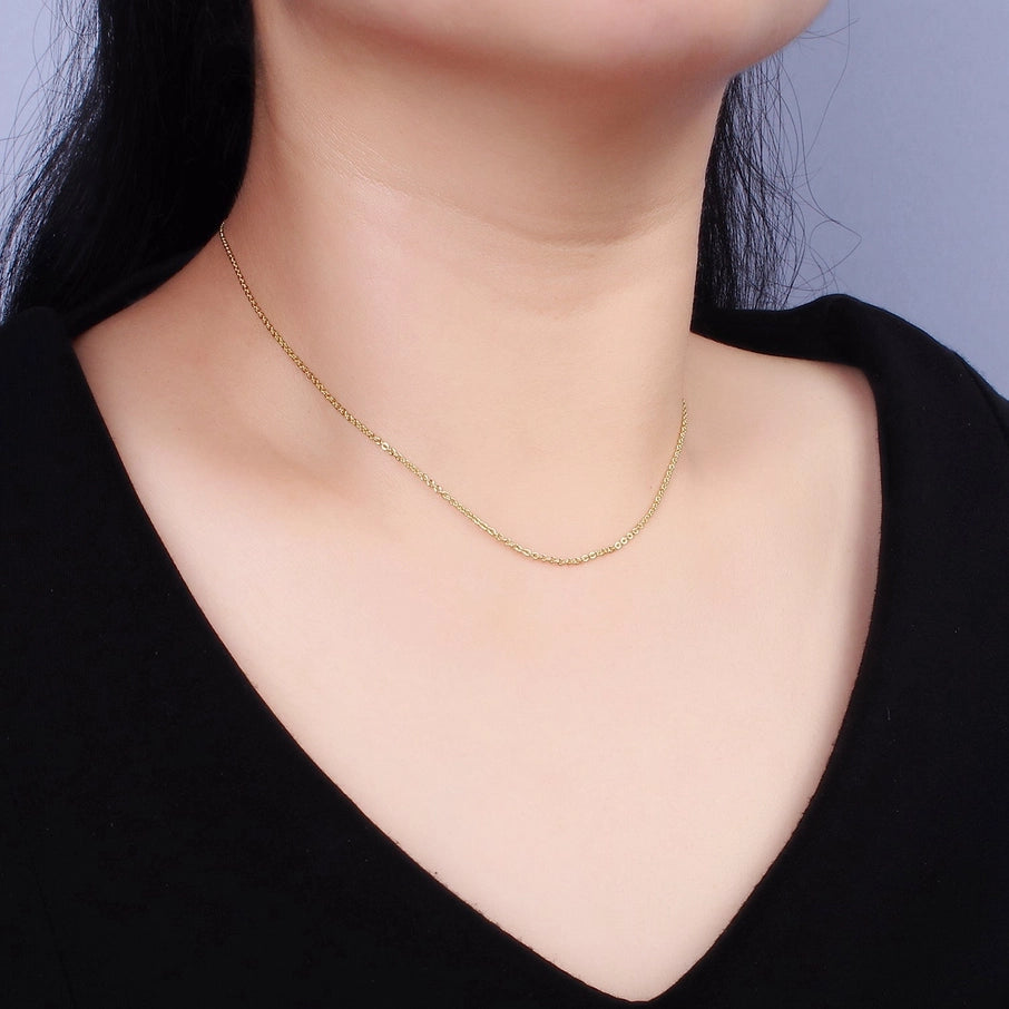 Gold Fill Dainty Cable Chain