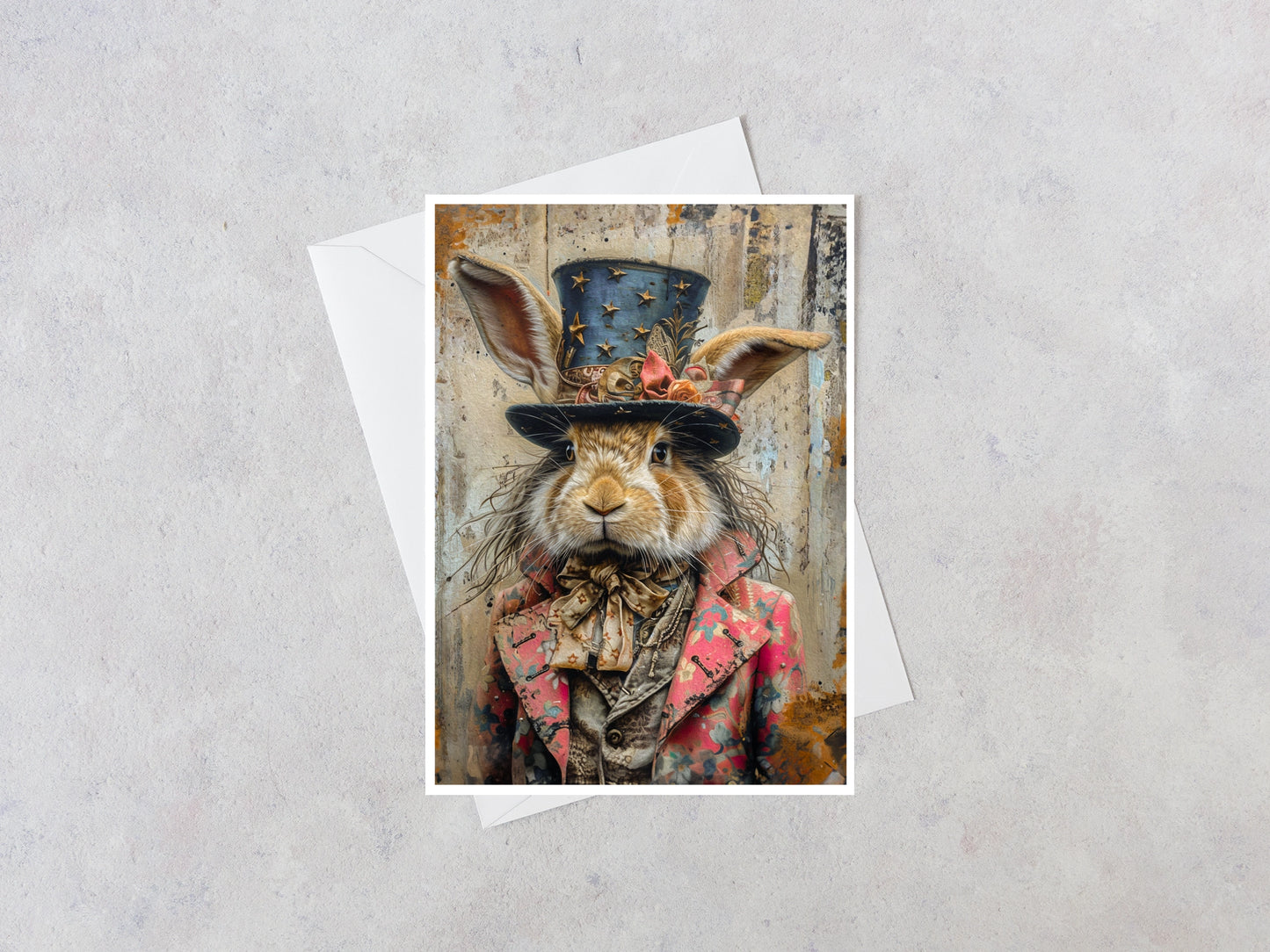 The Dapper Hare Card