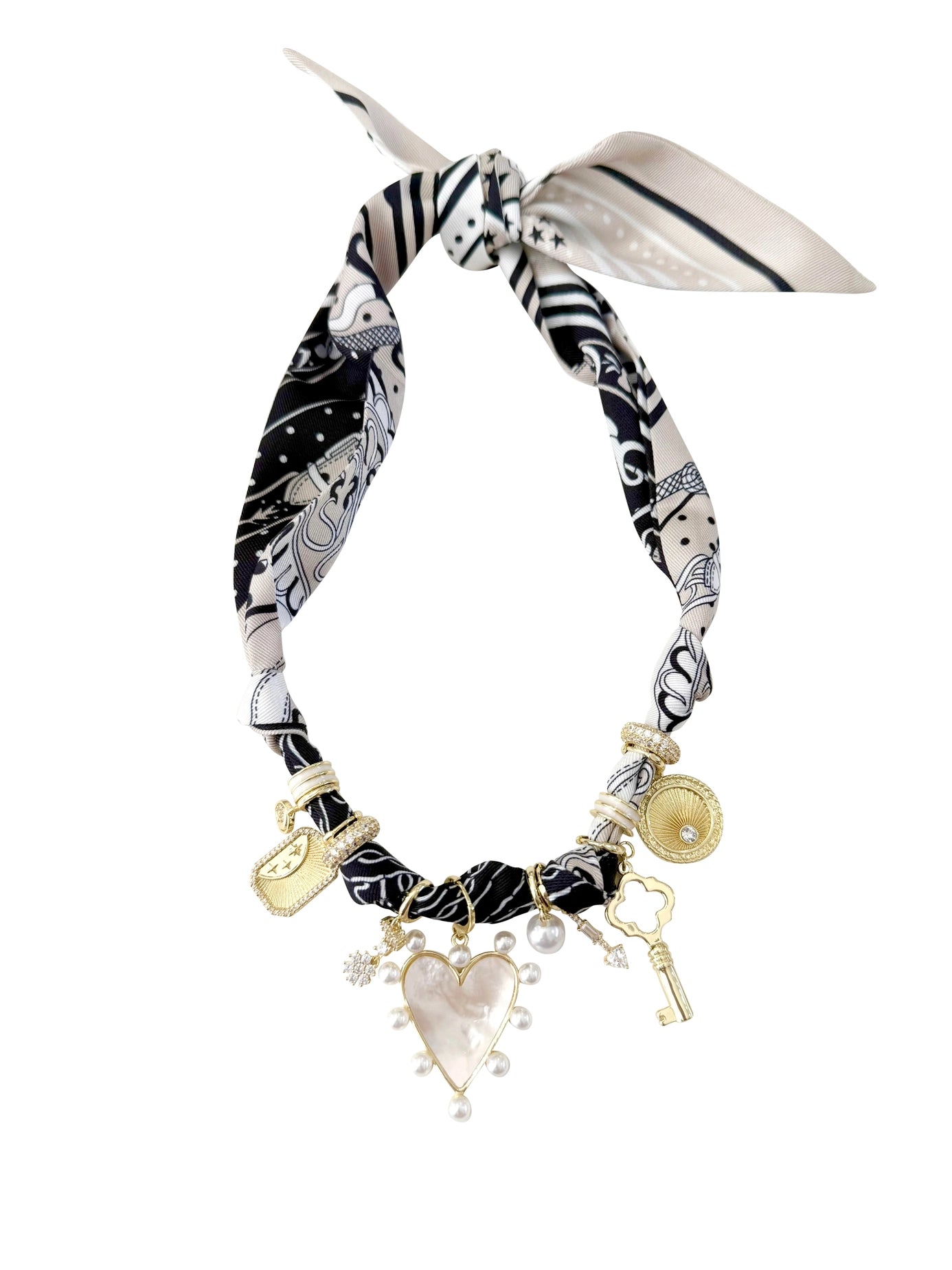 Jackie Scarf Necklace