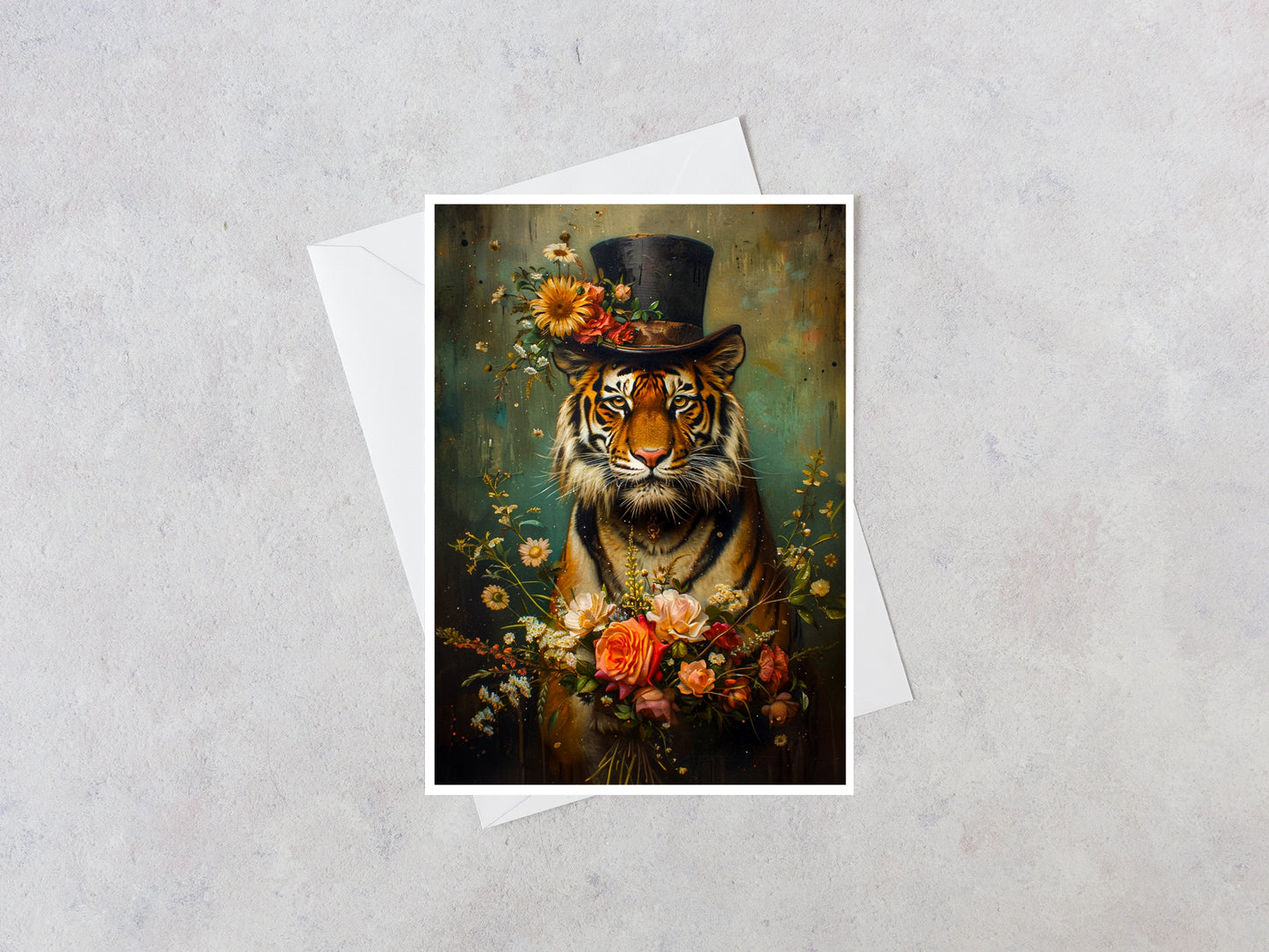 Wildly Refined Greeting Card
