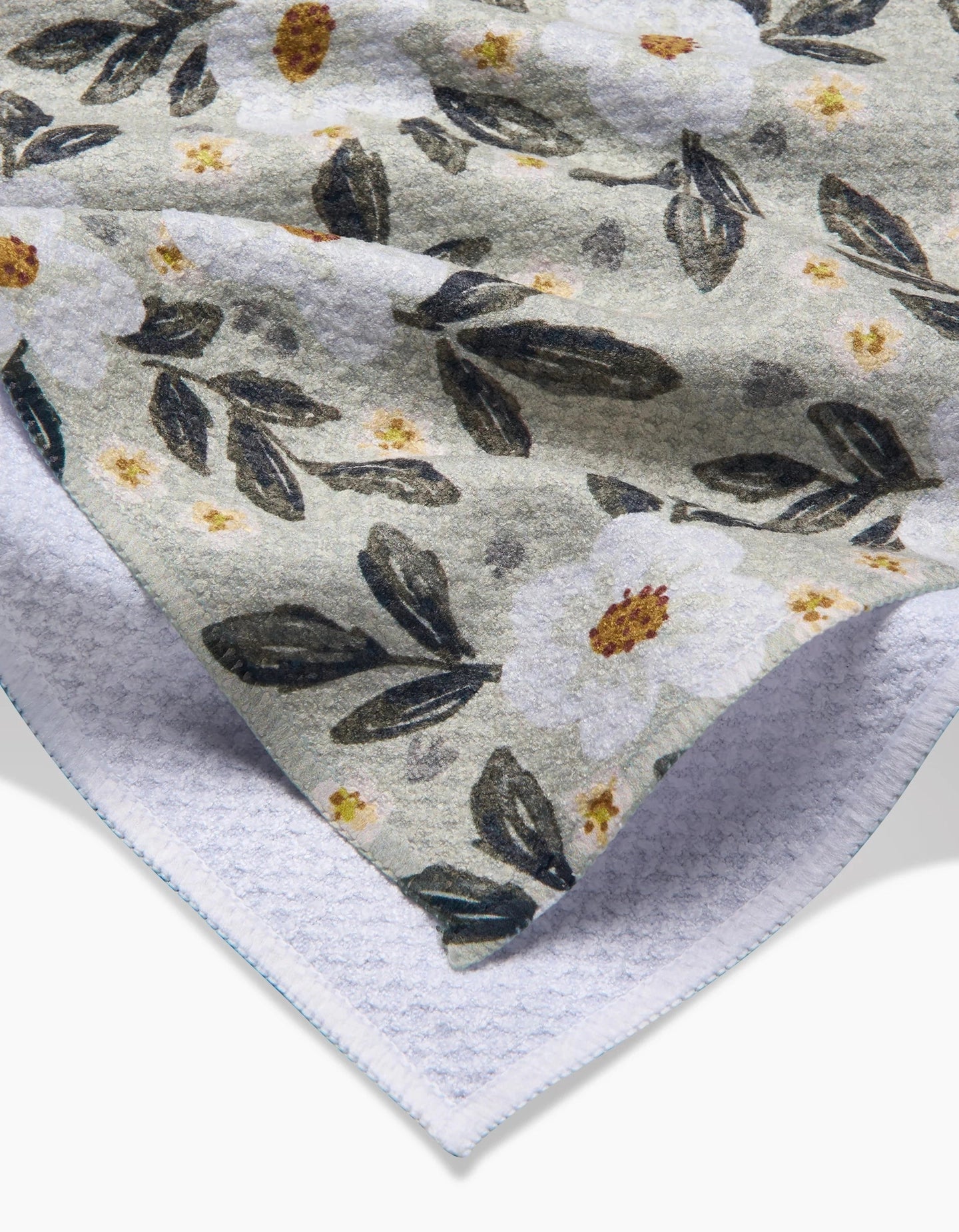 Painted Spring Flowers Kitchen Towel