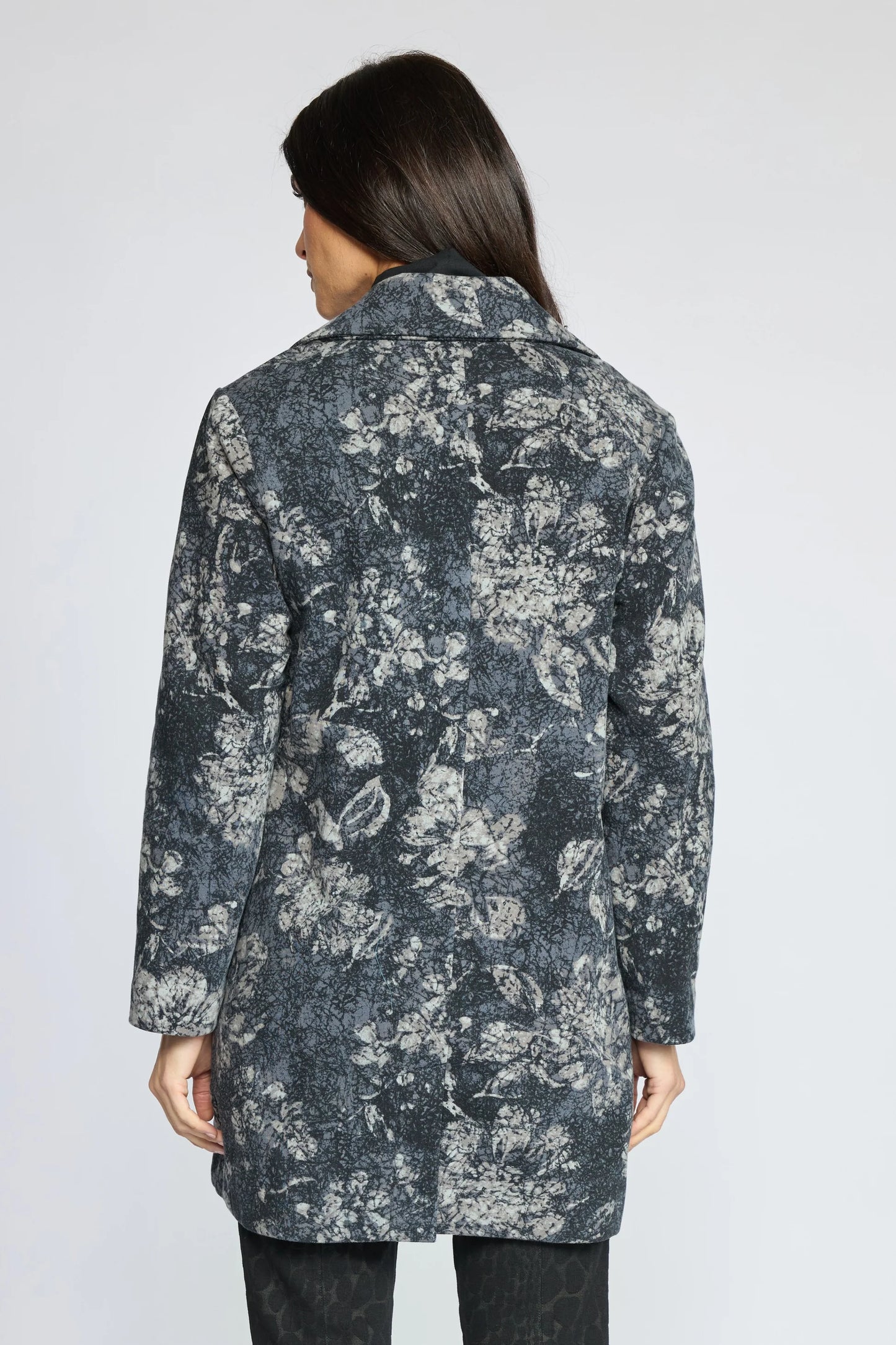Floral Fleece Coat