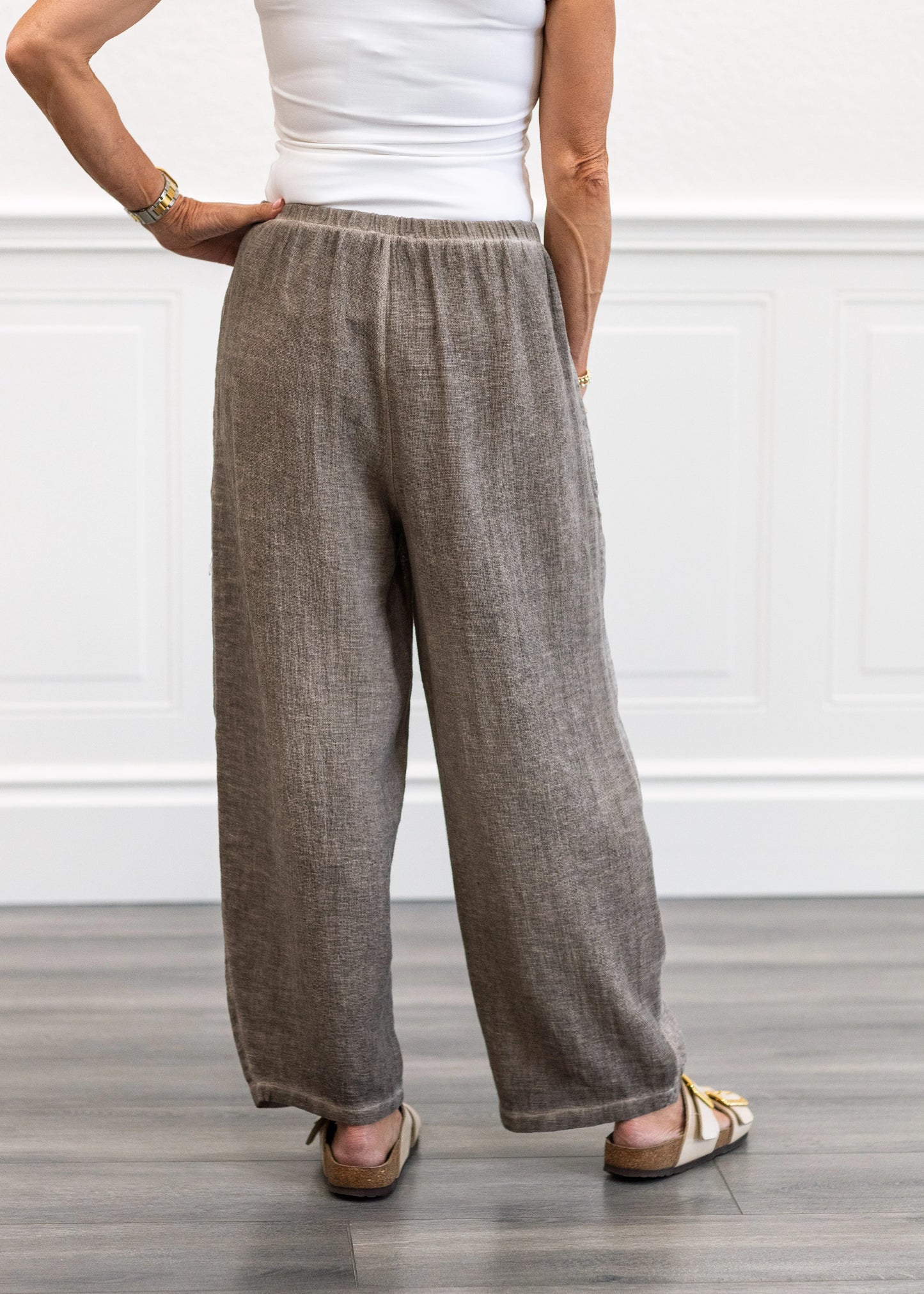 Linen Balloon Pant