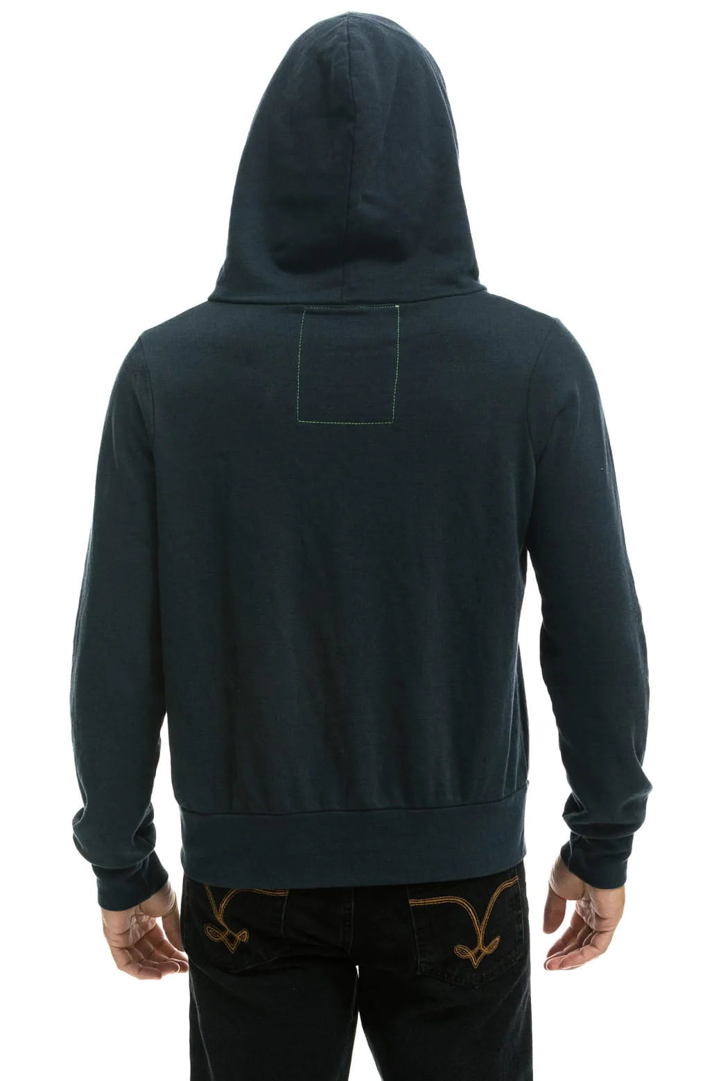 Stripe America Zip - Charcoal