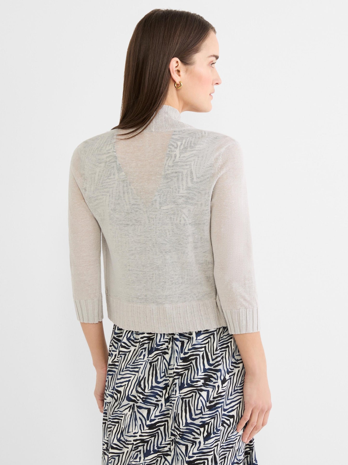 Bolero Cardigan - Silver Wisp