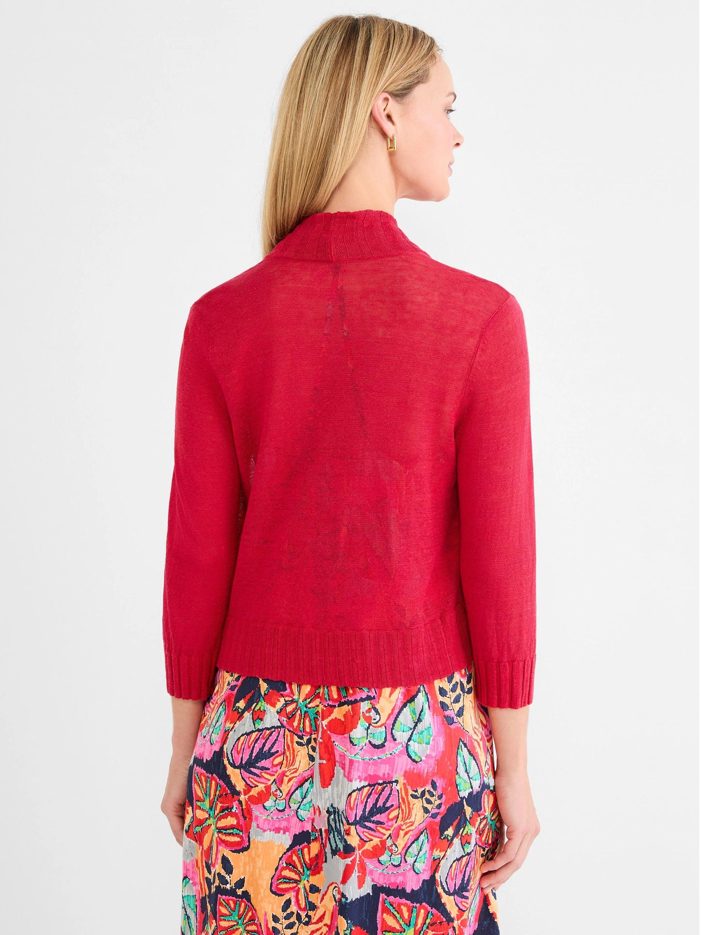 Bolero Cardigan - True Red
