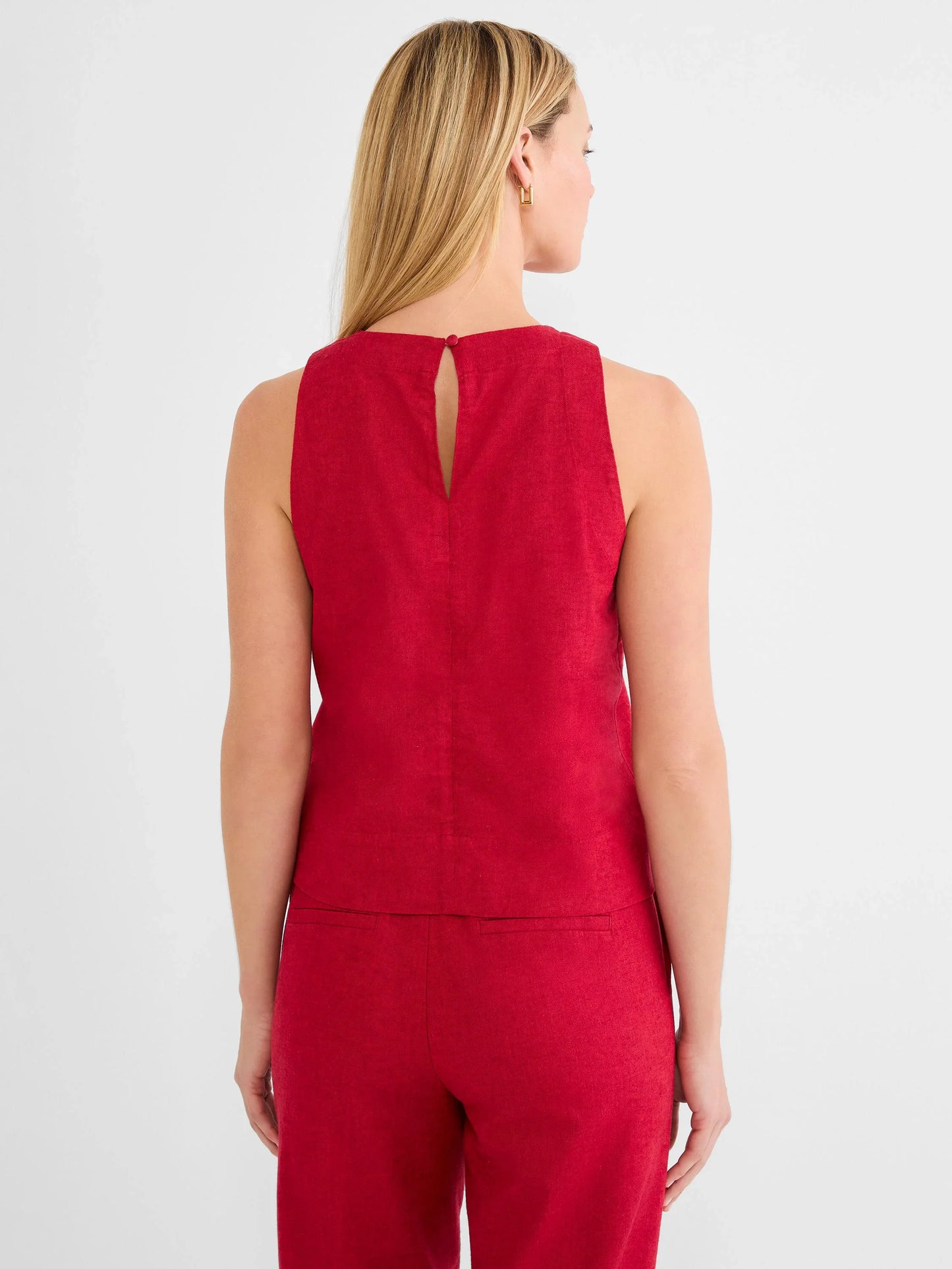 Stretch Linen Tank