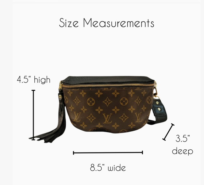 Britt Belt Bag - Upcycled LV