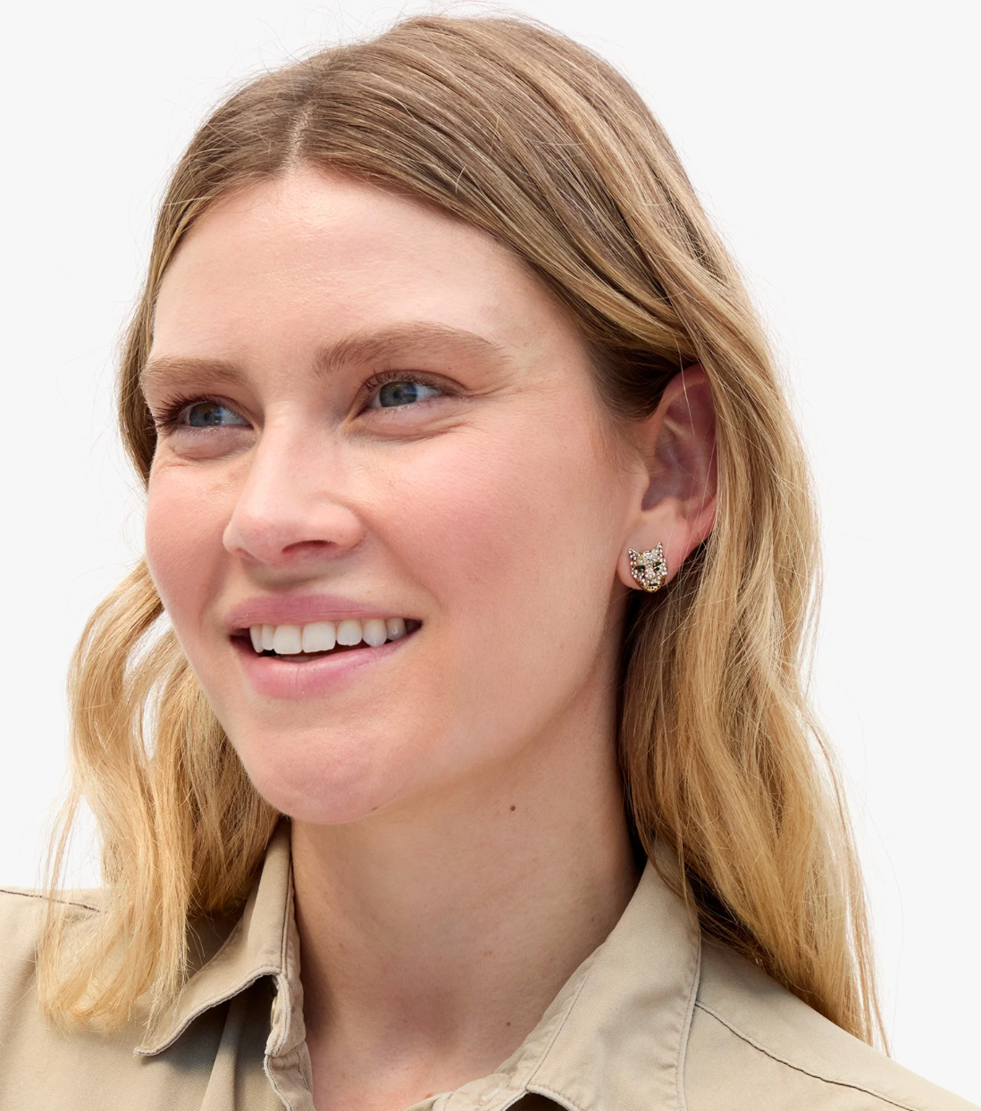 Whiskers Stud Earrings