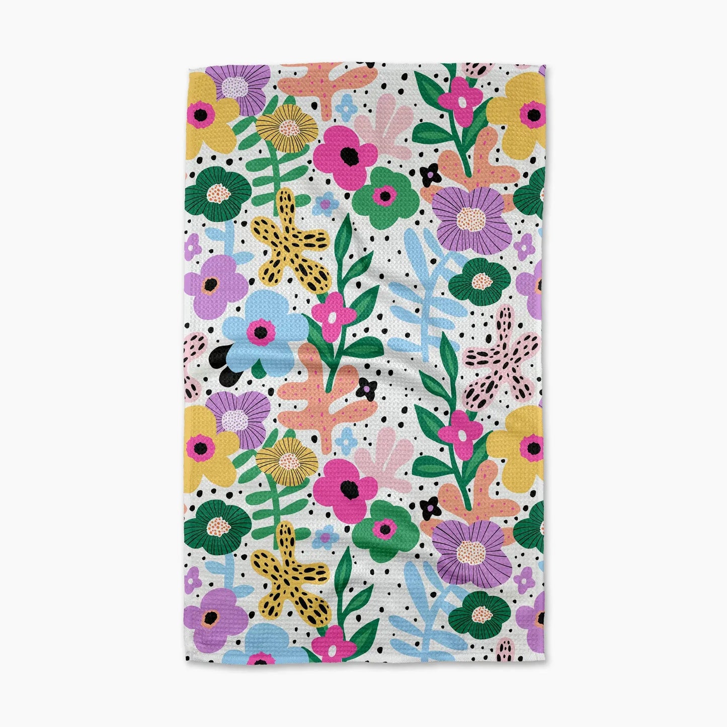 Abstract Botanicals Kitchen Towel