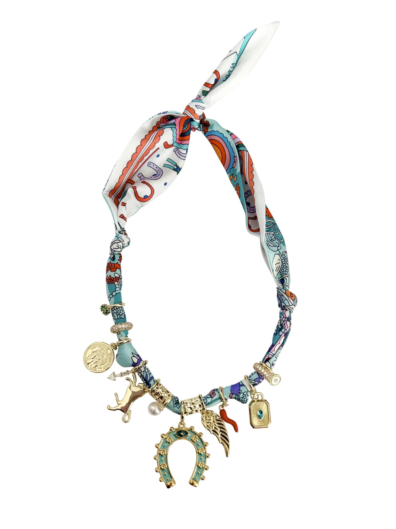 West Scarf Necklace