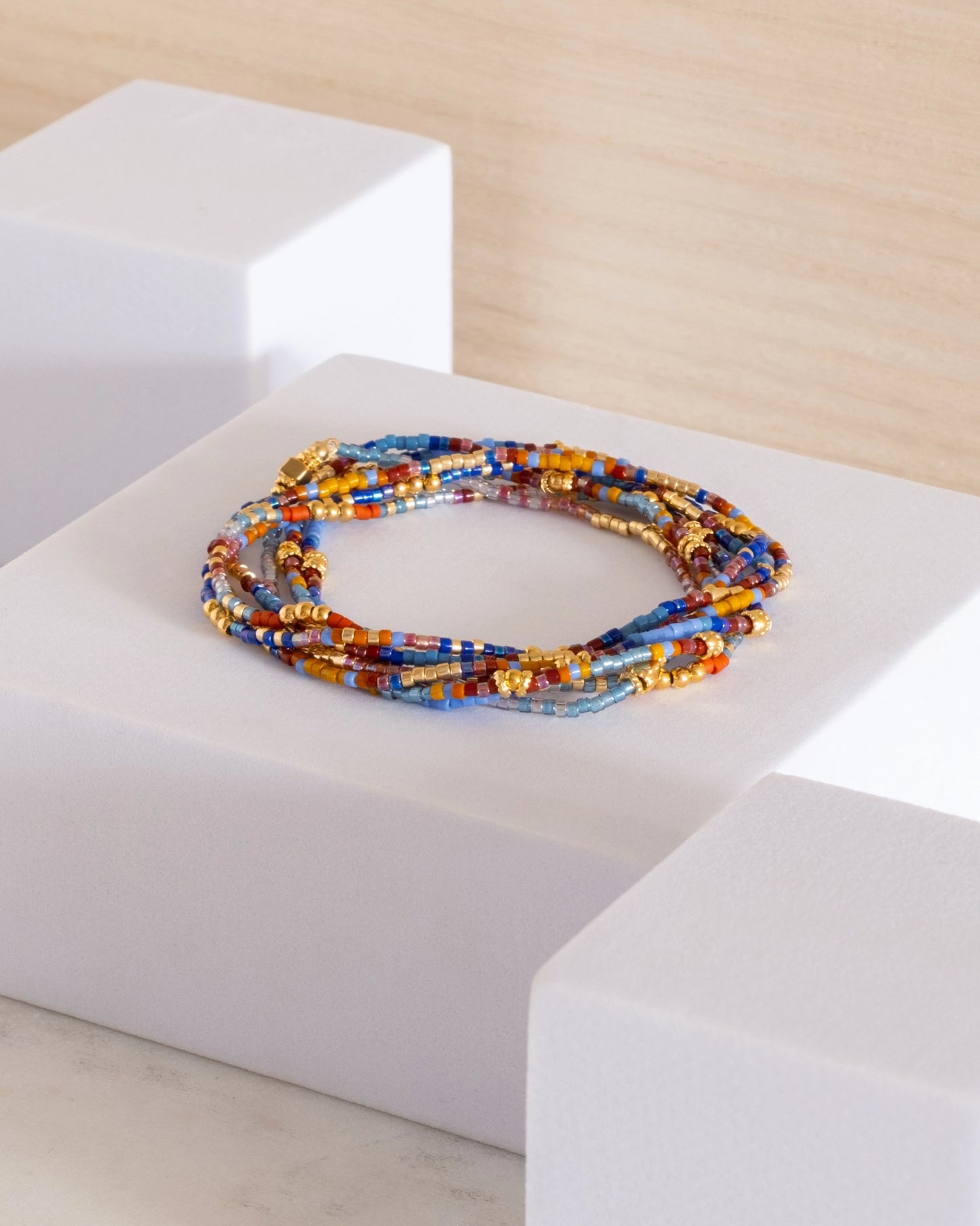 Miyuki Beaded Stretch Bracelet Set