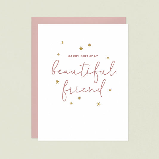 Beautiful Friend Card