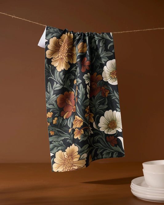 Classic Floral Kitchen Towel