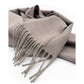 Baby Alpaca Scarf - Hazelnut