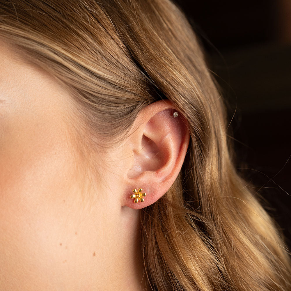 Lily Flower Studs