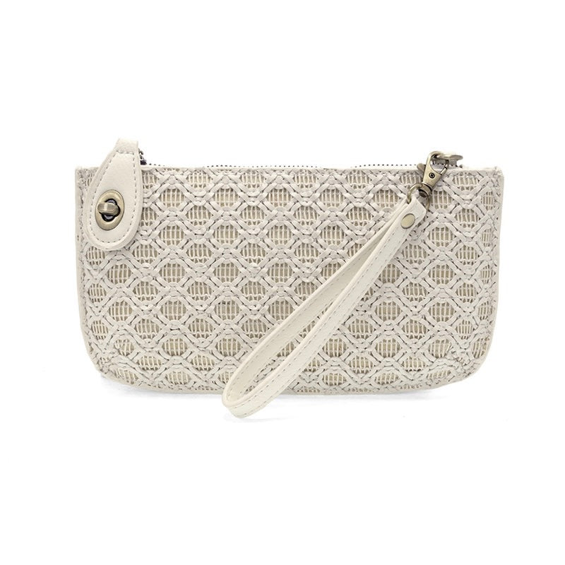 Woven Mini Crossbody Clutch