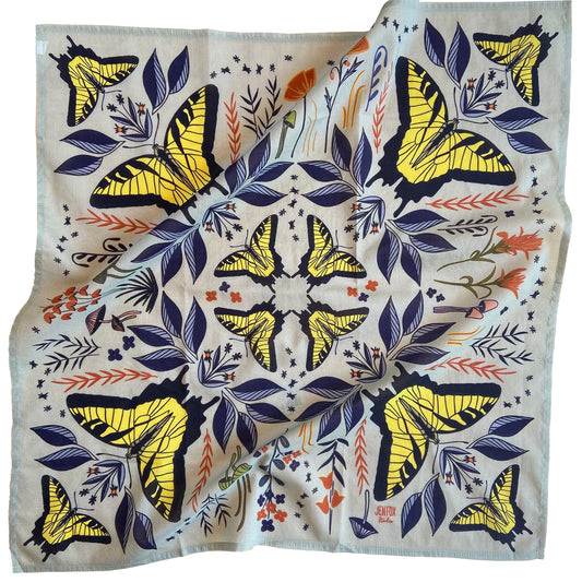 Swallowtail Butterfly Bandana