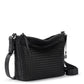 Melrose Woven Crossbody - Black