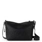 Melrose Woven Crossbody - Black