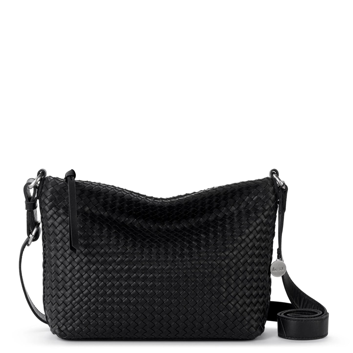 Melrose Woven Crossbody - Black