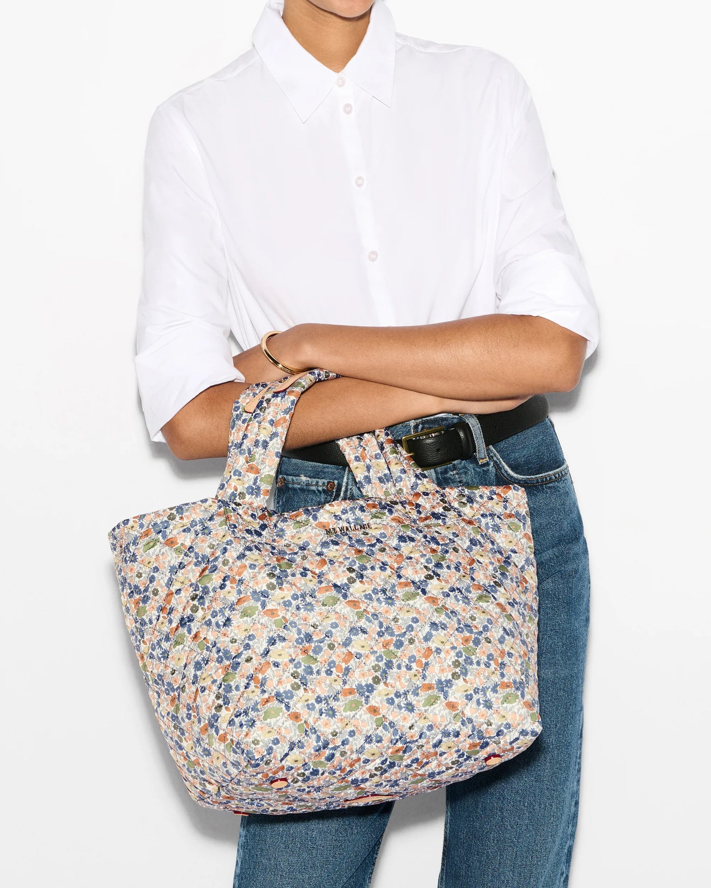 Small Metro Tote Deluxe - Poppy Forest