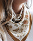Floral Butterfly Bandana