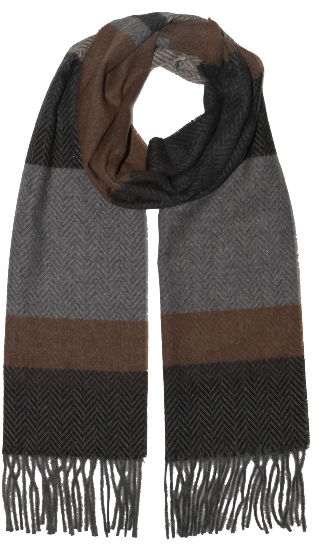 Herringbone Stripe Scarf