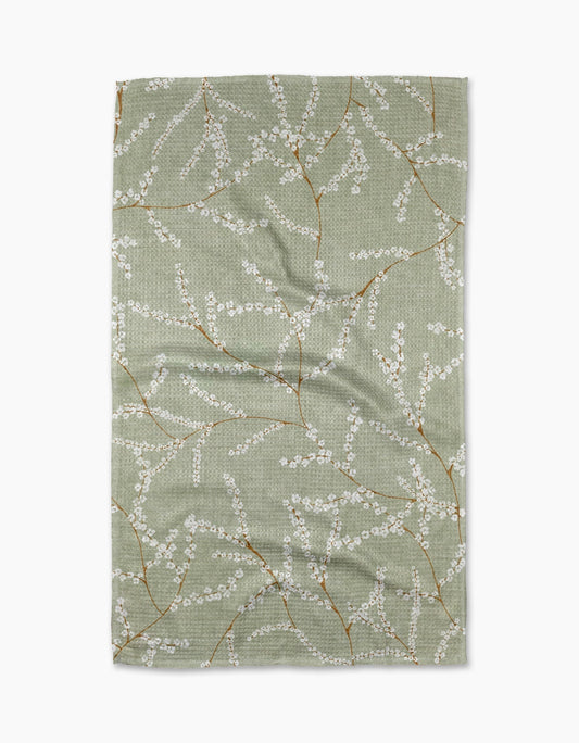 Quiet Flowers Kitchen Towel