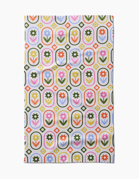 Petal Patchwork Kitchen Towel