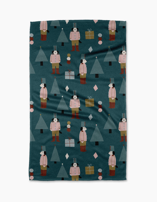 Modern Nutcracker Kitchen Towel