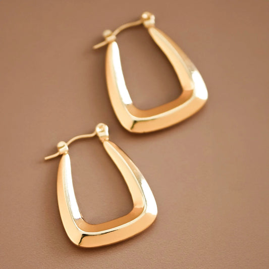 Squared U Shaped Hoops