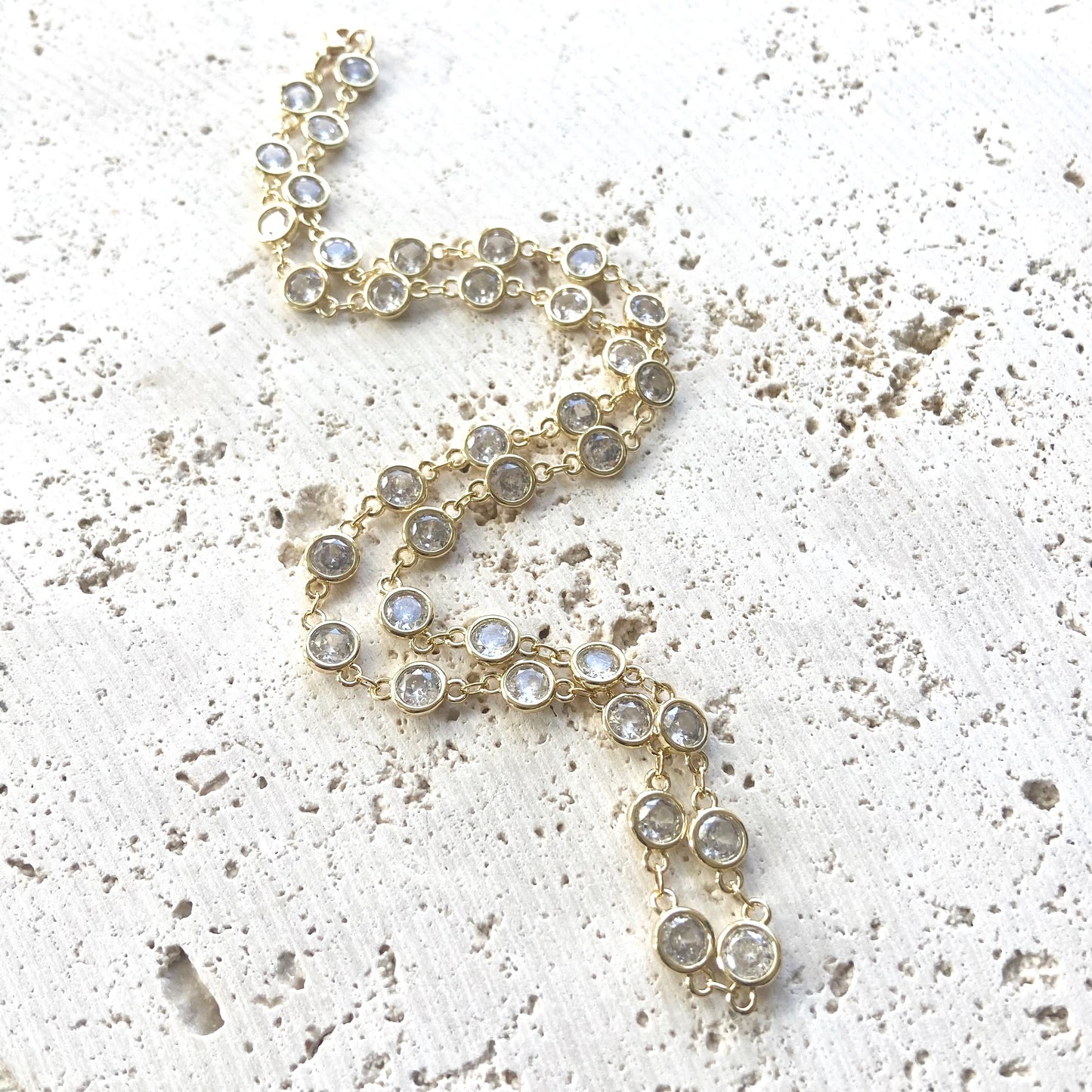 Crystal Layering Necklace