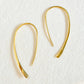 Thread Hoop Earrings