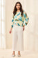 Twill Wide Leg Ankle
