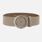 Vintage Buckle Leather Belt