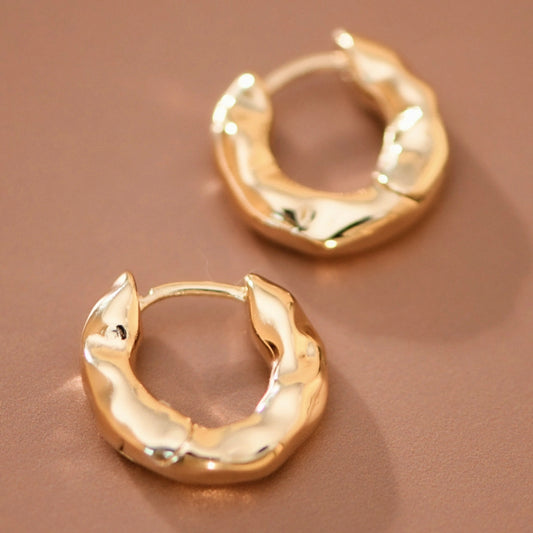 Hammered Hoops