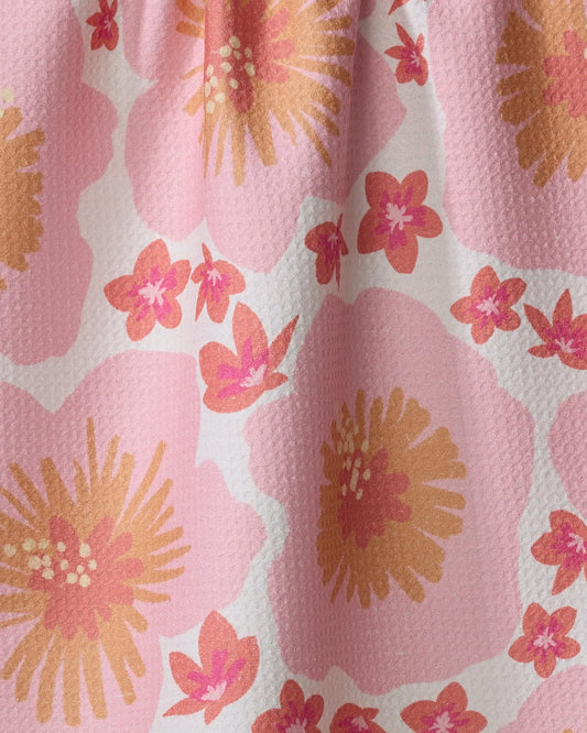 Hibiscus Sunset Kitchen Towel