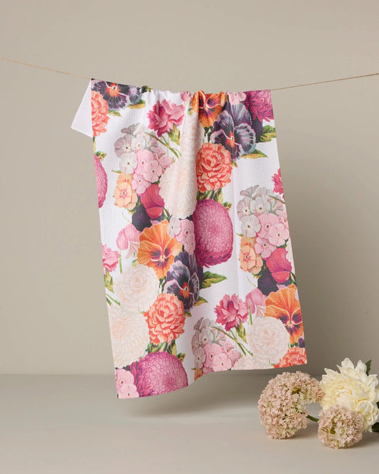Ecstatic Blooms Kitchen Towel