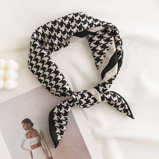 Houndsooth Square Scarf