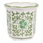 Plumeria Green Scallop Candle