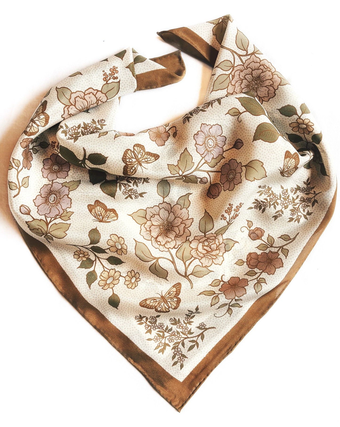 Floral Butterfly Bandana