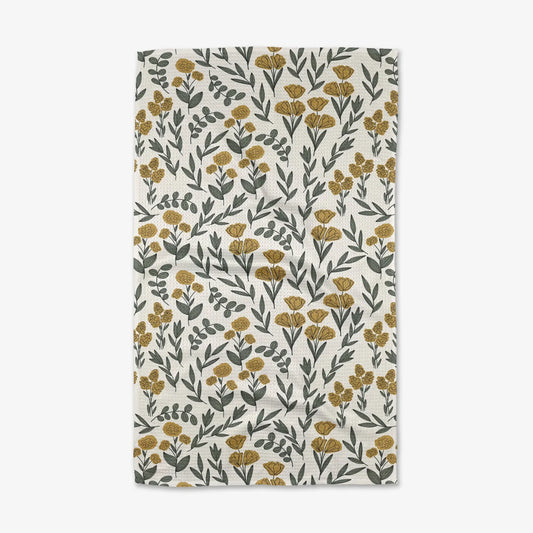 Charolette Yellow Kitchen Towel