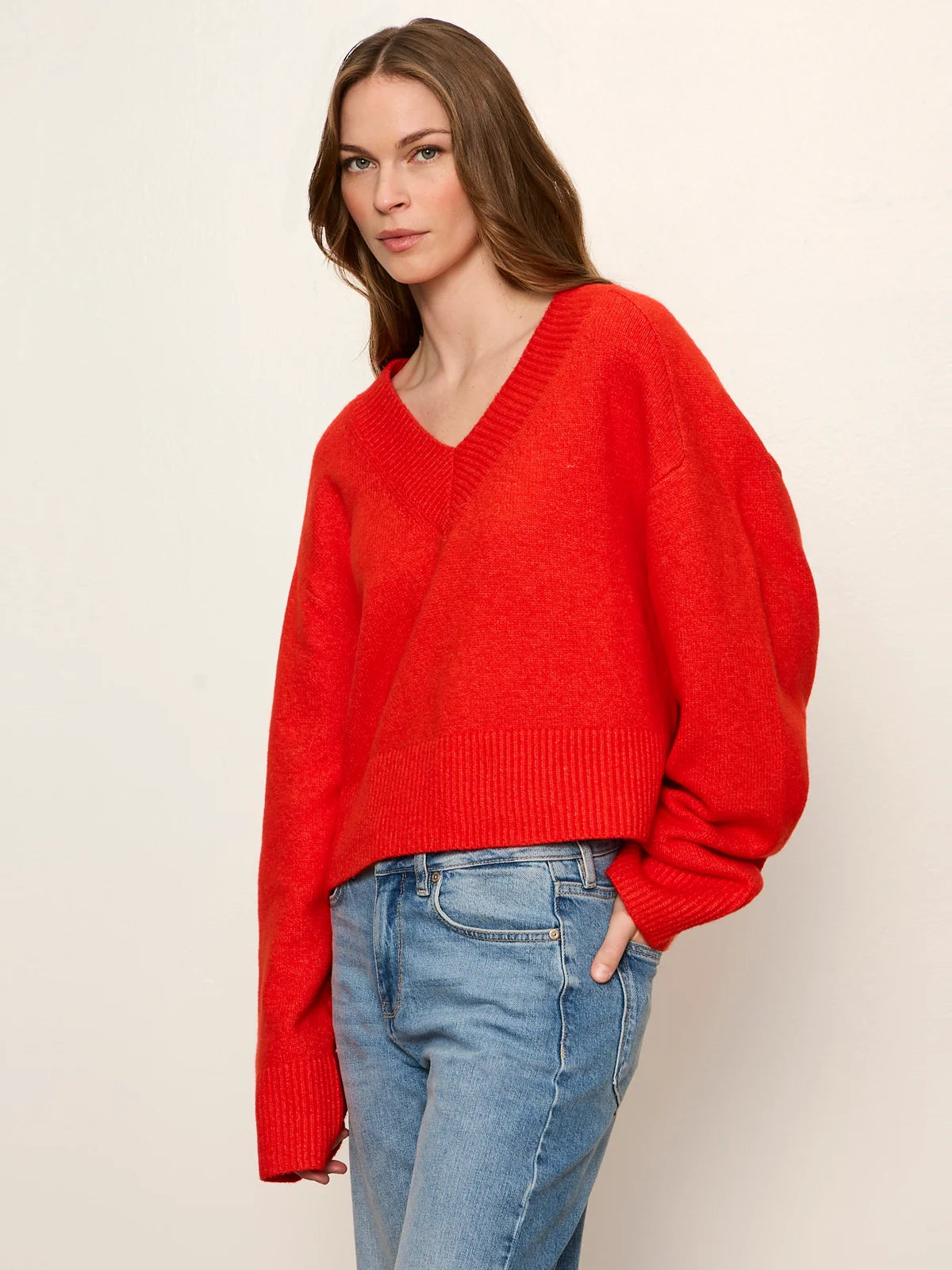 Vanna Sweater - Red Hot