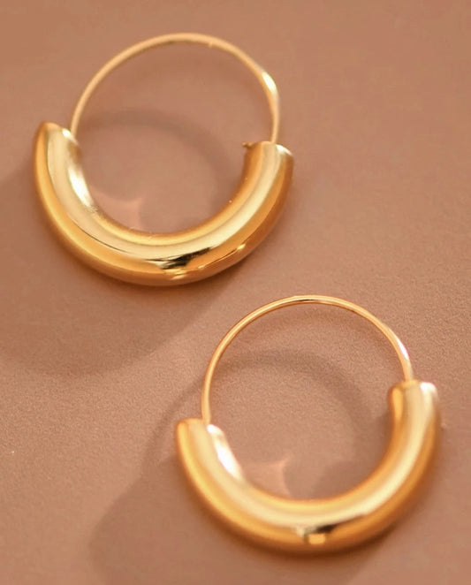 Semi Circle Outline Hoops