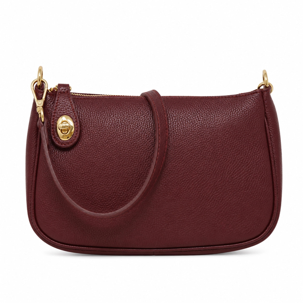 Clarese Shoulder Bag - Burgundy