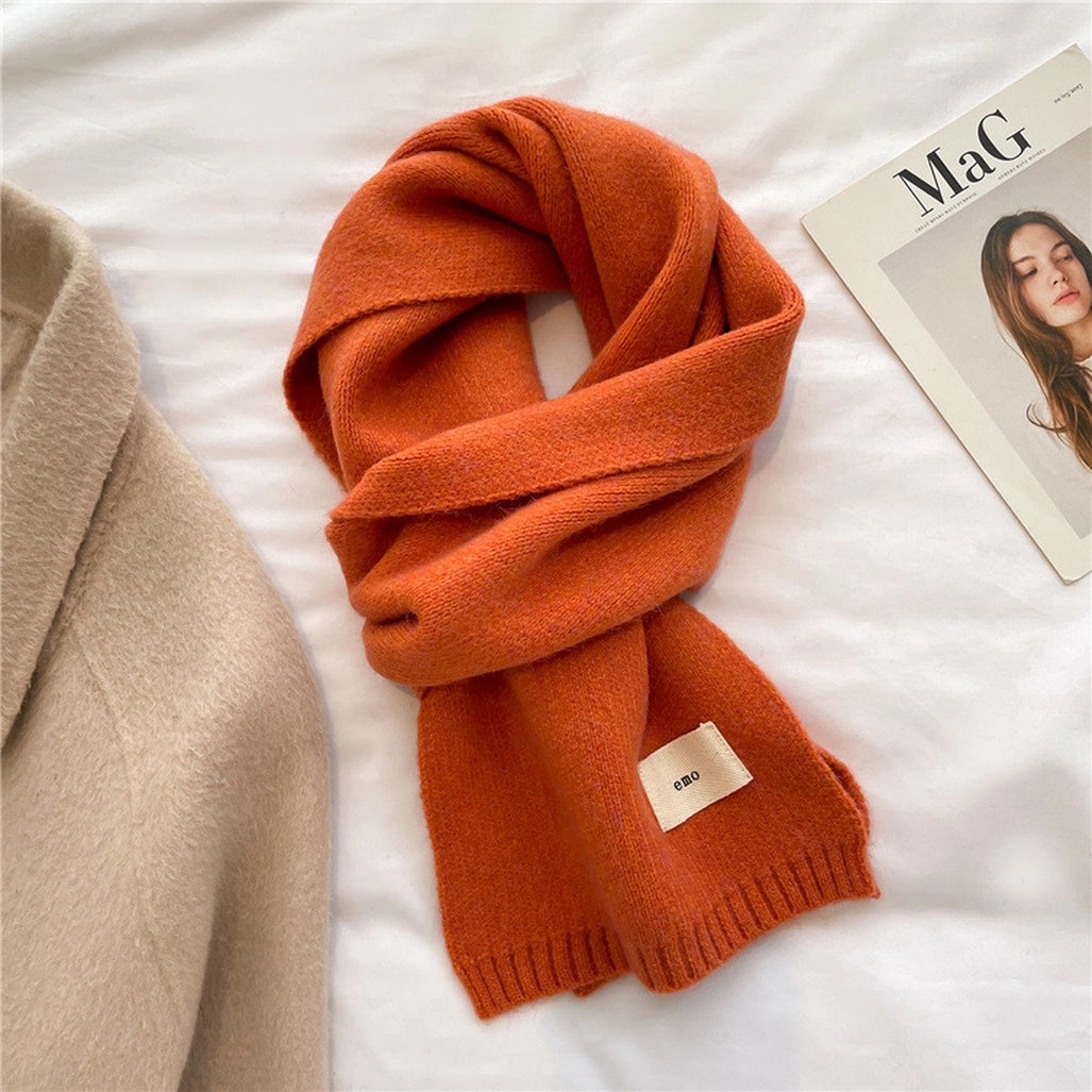 Solid Knit Scarf